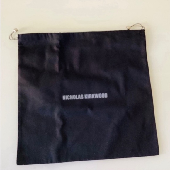 Nicholas Kirkwwod Black Shoe Dust Bag - Picture 1 of 2